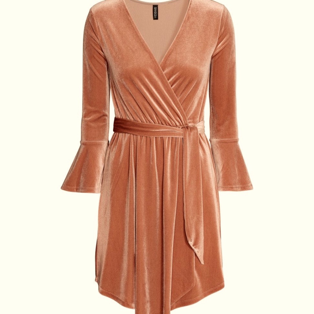 H&M velvet dress